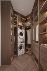 Дизайн гардеробної від Petro Golyk Studio. Фото 1