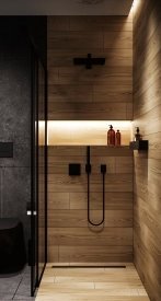 Дизайн ванної кімнати 4,79 кв.м від KYDE. architects. Фото 1