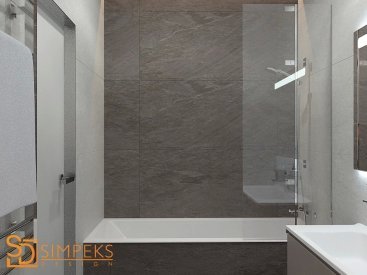 Дизайн ванної кімнати від Simpeks Design. Фото 3