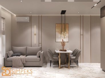 Інтер'єр вітальні від Simpeks Design. Фото 2