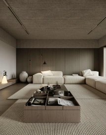 Інтер'єр вітальні від Kontur Design. Фото 10