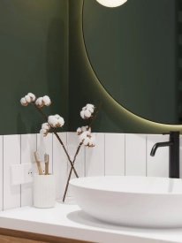 Дизайн ванної кімнати від CHO.BURO. Фото 1