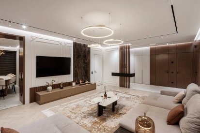 Інтер'єр вітальні від Roomy Room. Фото 8