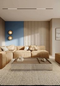 Інтер'єр вітальні від Kontur Design. Фото 5