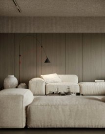 Інтер'єр вітальні від Kontur Design. Фото 13