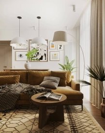 Інтер'єр вітальні від Petro Golyk Studio. Фото 5