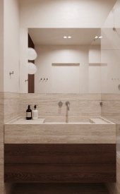 Дизайн ванної кімнати 5 кв.м від Luferenko design. Фото 2