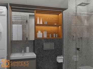 Дизайн туалету від Simpeks Design. Фото 4