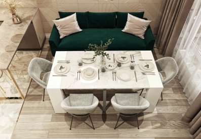 Інтер'єр вітальні від Roomy Room. Фото 4