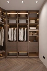 Дизайн гардеробної від Petro Golyk Studio. Фото 2