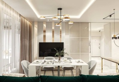 Інтер'єр вітальні від Roomy Room. Фото 5