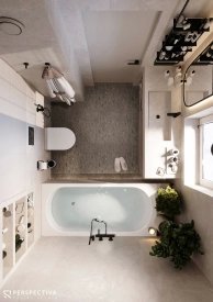 Дизайн ванної кімнати від Perspectiva design studio. Фото 7