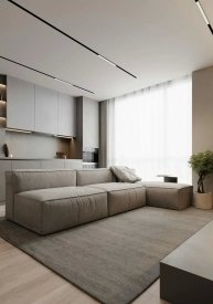 Інтер'єр вітальні від Kontur Design. Фото 3