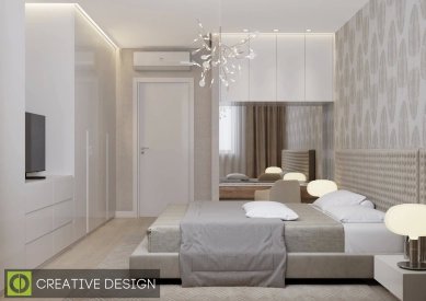 Дизайн спальні від CREATIVE DESIGN. Фото 1