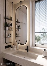 Дизайн ванної кімнати від Perspectiva design studio. Фото 5