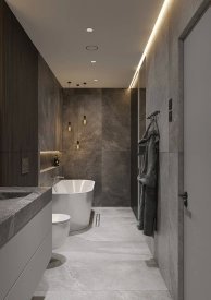 Дизайн ванної кімнати від Petro Golyk Studio. Фото 8