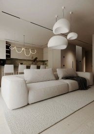 Інтер'єр вітальні від Kontur Design. Фото 3