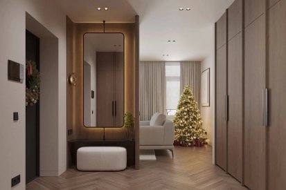 Дизайн прихожої від Petro Golyk Studio. Фото 2
