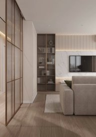 Інтер'єр вітальні від Petro Golyk Studio. Фото 2