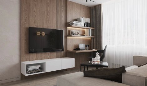 Дизайн робочого кабінету від Roomy Room. Фото 4