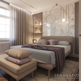 Дизайн спальні від RENOVATIO & YS89. Фото 1