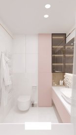 Дизайн ванної кімнати 5,2 кв.м від Студія дизайну Polyakova. Фото 3