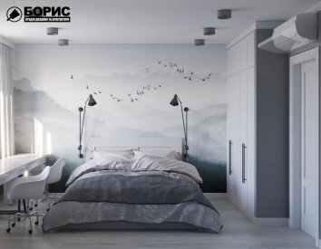 Дизайн спальні від BORISSTUDIO. Фото 3