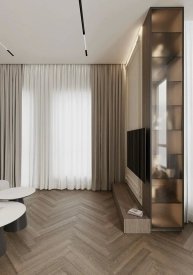 Інтер'єр вітальні від Kontur Design. Фото 3