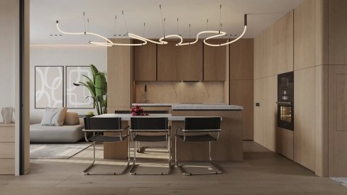 Дизайн кухні від Petro Golyk Studio. Фото 1