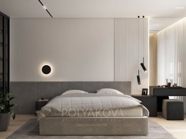 Дизайн спальні 15,27 кв.м від Cтудія дизайну Polyakova. Фото 4