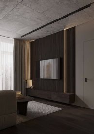 Інтер'єр вітальні від Petro Golyk Studio. Фото 3