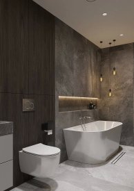 Дизайн ванної кімнати від Petro Golyk Studio. Фото 7