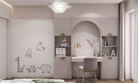 Дизайн дитячої кімнати від Petro Golyk Studio. Фото 2