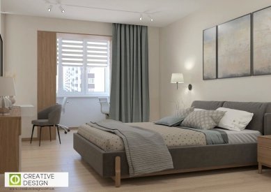 Дизайн спальні від CREATIVE DESIGN. Фото 2