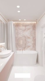 Дизайн ванної кімнати 5,2 кв.м від Студія дизайну Polyakova. Фото 4