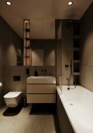 Дизайн ванної кімнати від Kontur Design. Фото 3