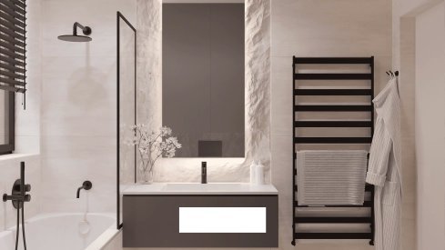 Дизайн ванної кімнати від Студія дизайну Polyakova. Фото 3