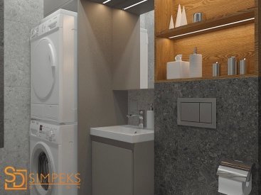 Дизайн туалету від Simpeks Design. Фото 3