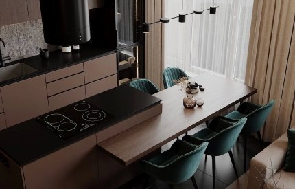 Дизайн кухні від Roomy Room. Фото 3