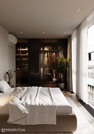 Дизайн спальні від Perspectiva design studio. Фото 7
