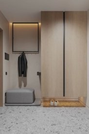 Дизайн прихожої від Petro Golyk Studio. Фото 3