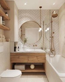 Дизайн ванної кімнати від Petro Golyk Studio. Фото 3