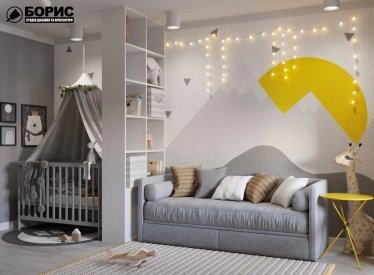 Дизайн дитячої кімнати від BORISSTUDIO. Фото 2
