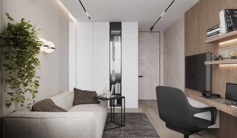 Дизайн робочого кабінету від Roomy Room. Фото 3