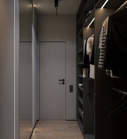 Дизайн гардеробної від Petro Golyk Studio. Фото 1