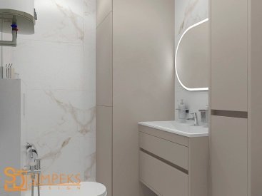 Дизайн ванної кімнати від Simpeks Design. Фото 5