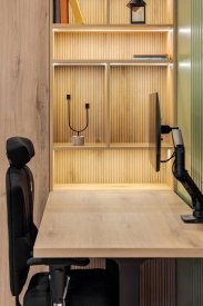 Інтер'єр вітальні від Petro Golyk Studio. Фото 6