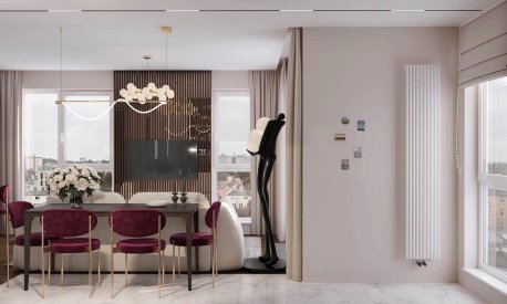 Інтер'єр вітальні від Petro Golyk Studio. Фото 4