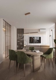 Інтер'єр вітальні від Petro Golyk Studio. Фото 3