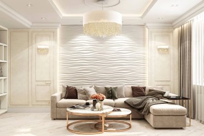 Інтер'єр вітальні від Roomy Room. Фото 3